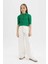 Kız Çocuk Crop Polo Yaka Triko Kazak C5369A824SM 5