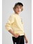 Erkek Çocuk Bisiklet Yaka Baskılı Kalın Sweatshirt B2284A823WN 4