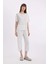 Regular Fit Desenli Kısa Kollu Pijama Takımı-Fall in Love D1537AX24SM 2