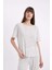 Regular Fit Desenli Kısa Kollu Pijama Takımı-Fall in Love D1537AX24SM 4