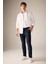 Slim Fit Dar Kesim Dar Paça Cepli Gabardin Chino Kanvas Pantolon W3012AZ23AU 1