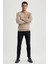 Slim Fit Dar Kesim Dar Paça Cepli Gabardin Chino Kanvas Pantolon W3012AZ23AU 3