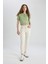 Slim Fit Dar Kesim Polo Yaka Kısa Kollu Triko Tişört N9752AZ24SP 2