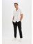 Modern Fit Yazlık Polo Yaka Basic Düz Aerobin Kısa Kollu Gömlek V8406AZ24SM 2