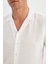 Modern Fit Yazlık Polo Yaka Basic Düz Aerobin Kısa Kollu Gömlek V8406AZ24SM 5