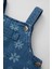 Kız Bebek Nakışlı Askılı Jean Elbise B0066A524SP 2