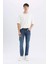 Pedro Slim Fit Dar Kalıp Normal Bel Dar Paça Jean Pantolon D0010AX24SM 2