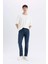 Sergio Regular Fit Normal Kalıp Normal Bel Boru Paça Jean Pantolon Y9632AZ24SM 2