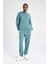 Fit Jogger Eşofman Altı Standart Fit Modal Çift Cepli Basic Düz B1794AX24SP 3