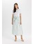 A Kesim Normal Bel Poplin Midi Etek C7238AX24SM 1