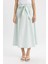 A Kesim Normal Bel Poplin Midi Etek C7238AX24SM 4