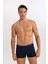 Regular Fit 3'lü Boxer B0574AX23AU 5