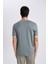 Regular Fit Bisiklet Yaka Kısa Kollu Basic Düz Tişört T5014AZ24SP 3