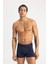 Regular Fit 3'lü Boxer B7940AX24SM 5