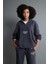 Oversize Fit Yarım Fermuarlı Polar Sweatshirt Y2649AZ23WN 3