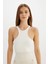 Slim Fit Dar Kesim Halter Yaka Basic Düz Atlet C9248AX24SM 4