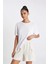 Fit Paperbag Kısa Paça Modal Şort C0466AX24SM 2