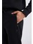 Fit Sporcu Jogger Eşofman Altı Slim Fit Dar Kesim Skuba Dalgıç Kumaş Standart Paça C0485AX23WN 4