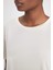 Fit Oversize Modal Bisiklet Yaka Sporcu Kısa Kollu Tişört B5536AX24SP 4