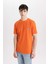Regular Fit Bisiklet Yaka Baskılı Kısa Kollu Tişört C2130AX24SM 3