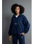 Oversize Fit Yarım Fermuarlı Polar Sweatshirt Y2649AZ23WN 1
