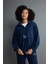 Oversize Fit Yarım Fermuarlı Polar Sweatshirt Y2649AZ23WN 3