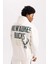 Fit NBA Milwaukee Bucks Oversize Fit Kapüşonlu Kalın Sweatshirt Z6053AZ23AU 4