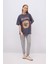 Unisex Ramones Oversize Geniş Kalıp Bisiklet Yaka Kısa Kollu Yıkamalı Soluk Efektli Tişört C3773AX24SM 3