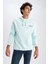 Boxy Fit Kapüşonlu Baskılı Sweatshirt Z2448AZ23SP 4