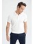 Slim Fit Dar Kesim Pamuklu Kısa Kollu Polo Tişört X2594AZ23SM 1