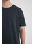 Regular Fit Bisiklet Yaka Kısa Kollu Basic Tişört B7755AX24SM 4