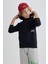 Erkek Çocuk Oversize Geniş Kalıp Kapüşonlu Sweatshirt A6584A823WN 1