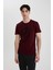 Slim Fit Dar Kesim Bisiklet Yaka Baskılı Kısa Kollu Tişört B8477AX24SM 1