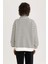 Regular Fit Dik Yaka Yarım Fermuarlı Kalın Çizgili Kalın Sweatshirt A8354AX23WN 5