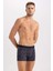 Regular Fit 3'lü Boxer A5859AX23AU 2
