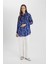 Relax Fit Desenli Uzun Kollu Gömlek Tunik A5308AX24SM 2