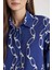 Relax Fit Desenli Uzun Kollu Gömlek Tunik A5308AX24SM 5