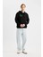 Rick and Morty Boxy Fit Kapüşonlu Sırt Baskılı Sweatshirt B5368AX24SP 2