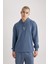 Vikings Valhalla Boxy Fit Kapüşonlu Sırt Baskılı Sweatshirt B5534AX24SP 2