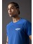 Fit Slim Fit Dar Kesim Bisiklet Yaka Baskılı Kısa Kollu Sporcu Tişört B5019AX24SP 3