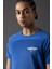 Fit Slim Fit Dar Kesim Bisiklet Yaka Baskılı Kısa Kollu Sporcu Tişört B5019AX24SP 4