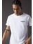 Fit Slim Fit Dar Kesim Bisiklet Yaka Baskılı Kısa Kollu Sporcu Tişört B5019AX24SP 1