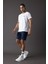 Fit Slim Fit Dar Kesim Bisiklet Yaka Baskılı Kısa Kollu Sporcu Tişört B5019AX24SP 2
