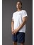 Fit Slim Fit Dar Kesim Bisiklet Yaka Baskılı Kısa Kollu Sporcu Tişört B5019AX24SP 3