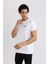 Fit Slim Fit Dar Kesim Bisiklet Yaka Baskılı Kısa Kollu Sporcu Tişört B5019AX24SP 4