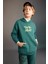 Erkek Çocuk Oversize Geniş Kalıp Sırt Baskılı Kapüşonlu Sweatshirt C0354A823CW 3