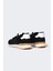 Kadın Düz Taban Bağcıklı Sneaker B9722AXNS 4
