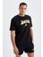 Fit NBA Los Angeles Lakers Boxy Fit Bisiklet Yaka Kısa Kollu %100 Pamuk Tişört T7062AZ23SP 3