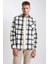 Regular Fit Kareli Oduncu Cepli Uzun Kollu Gömlek A5517AX23AU 4