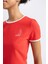Fit Crop Bisiklet Yaka Sporcu Kısa Kollu Tişört A7034AX23HS 4
